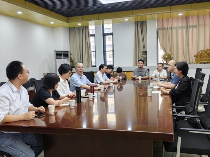 新疆师范大学地理科学与旅游色播一行来院调研交流